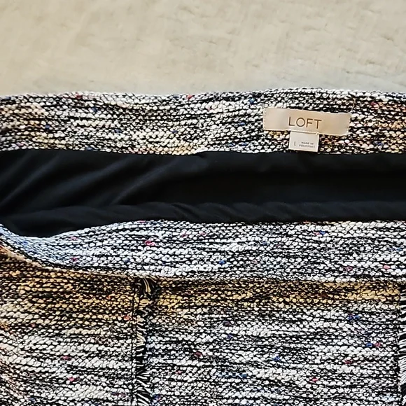 Loft Tweed Mini Skirt - L - Picture 5 of 6